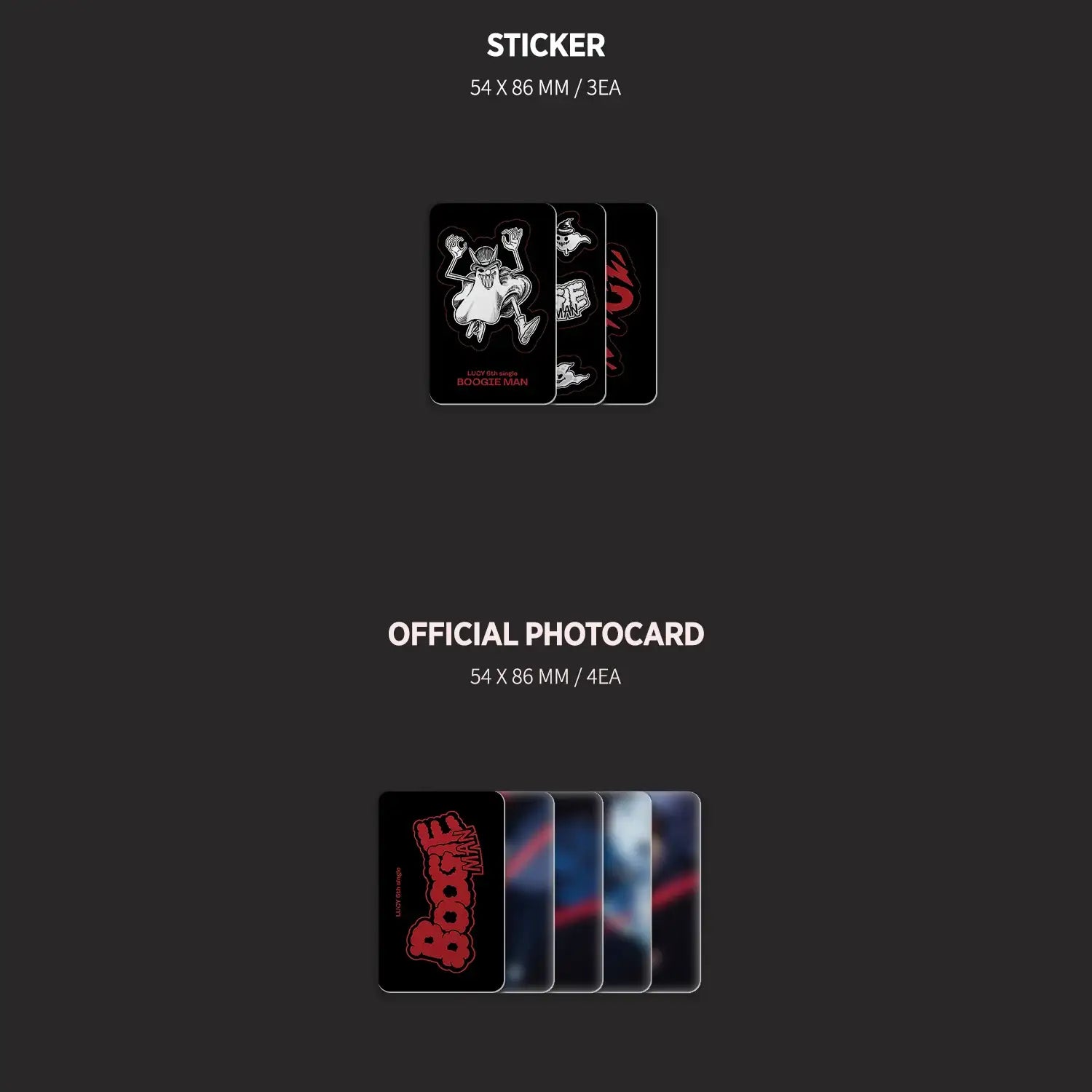LUCY - Boogie Man : 6th Single Album (Nemo Album) - Kakao Entertainment / Mystic Story - Album - Harumio