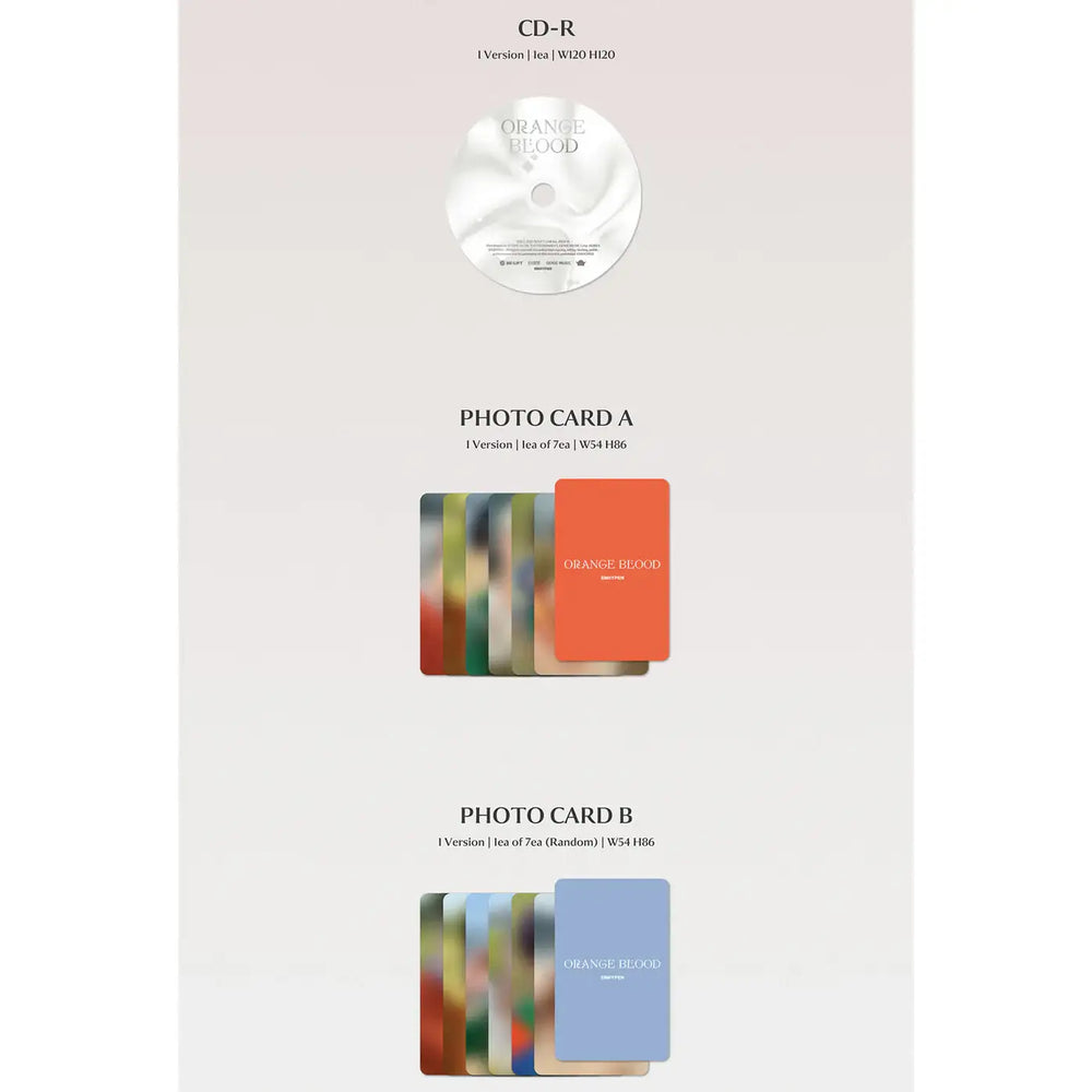 ENHYPEN - Orange Blood : 5th Mini Album (ENGENE Version) - ENHYPEN - Album - Harumio