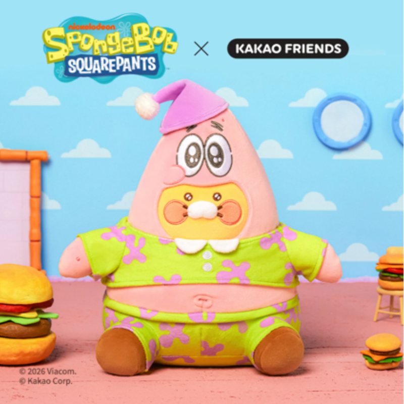 SpongeBob x Kakao Friends - Plush Doll