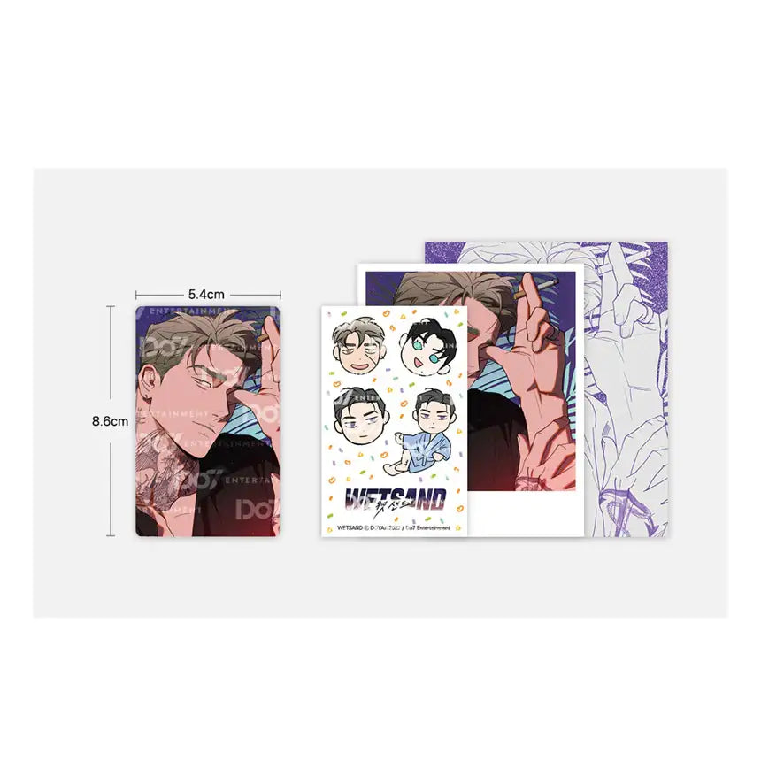 Wet Sand アクリルスタンド フォトカード Wet Sand - TJ / Oh Taejoon Birthday Photo Card Set – Harumio