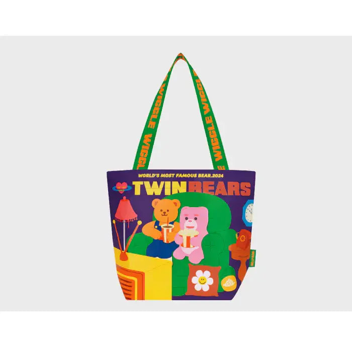 Wiggle Wiggle x Bellygom - Reusable Shopping Bag - Wiggle Wiggle - Shopper Bag - Harumio