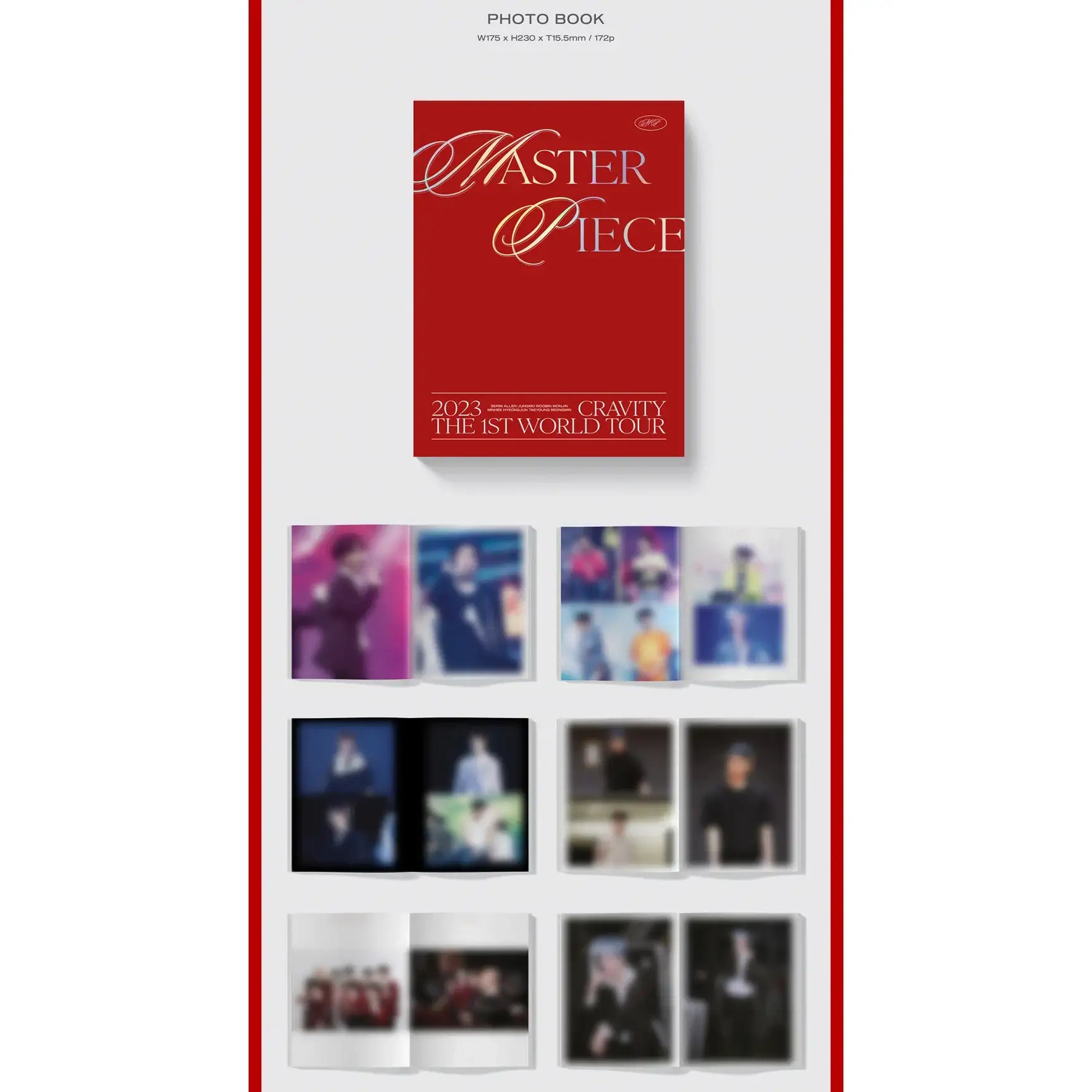 CRAVITY - 2023 The 1st World Tour : MASTERPIECE (DVD & KiT Video) - CRAVITY - Album - Harumio