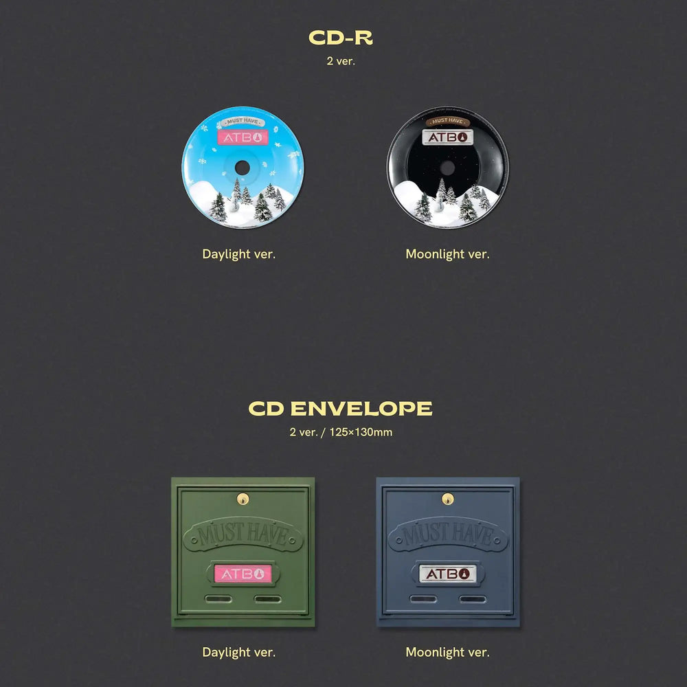 ATBO - Must Have : 1st Single Album (Daylight ver. + Moonlight ver.) - IST Entertainment - Album - Harumio