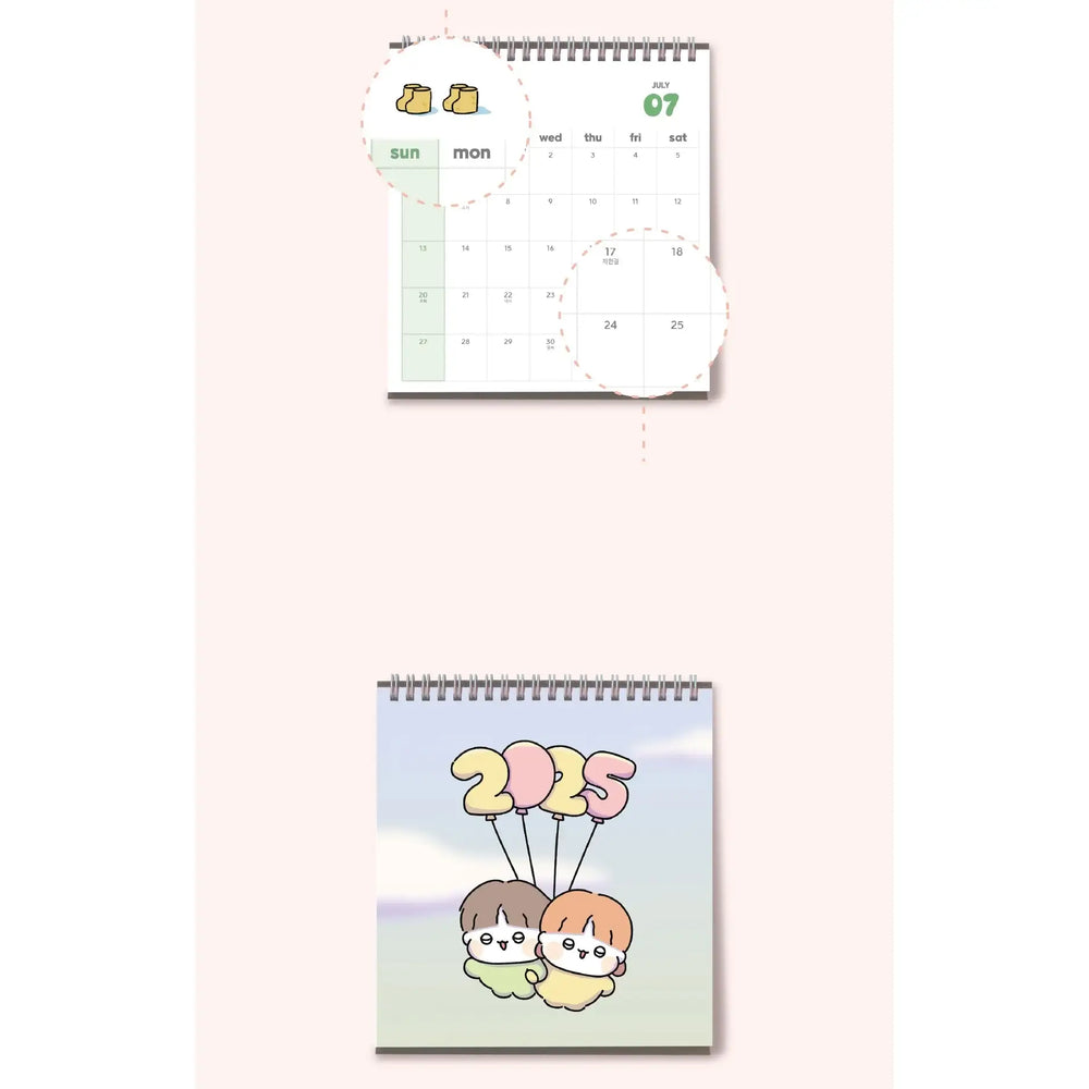 Popkey - 2025 Pojak Couple Calendar (tumblbug) - Popkey - Calendar - Harumio
