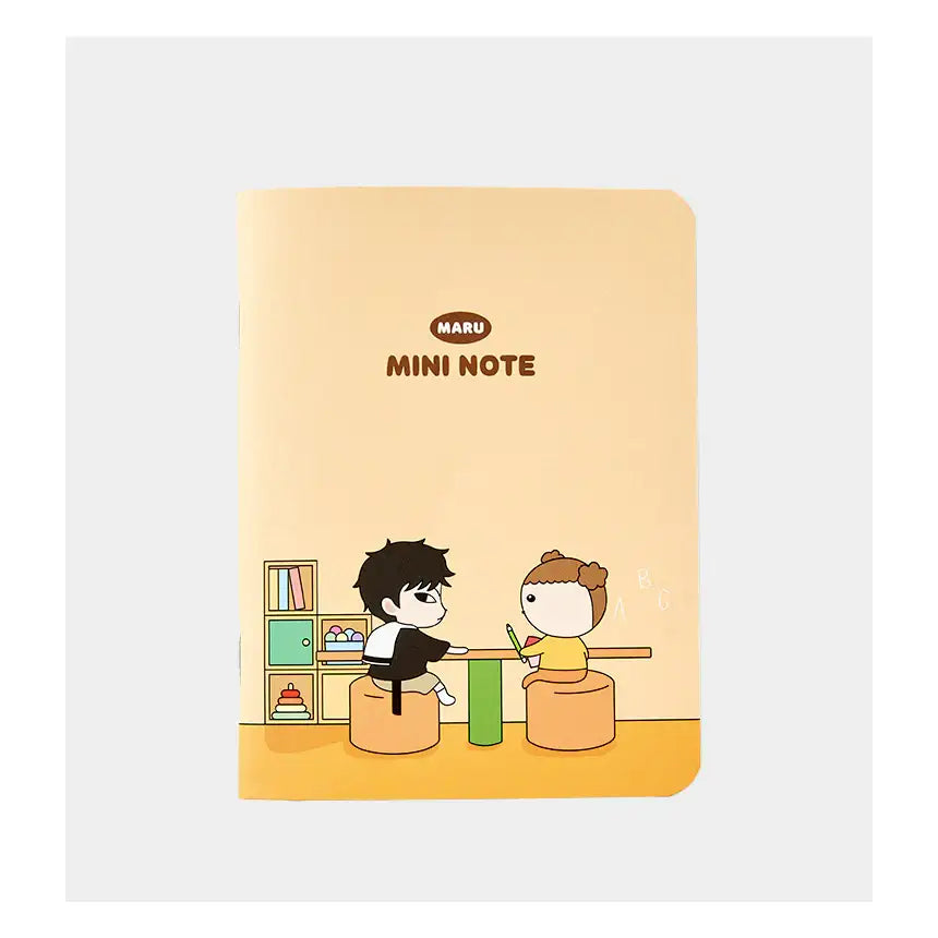 Maru Is a Puppy - Mini Note - Webtoon Friends - Sticky Memo Pads - Harumio