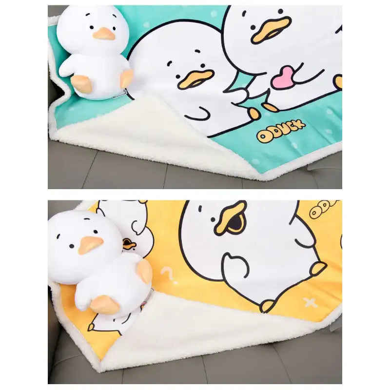 ODUCK - Fleece Blanket - Soone Content - Fleece Blanket - Harumio