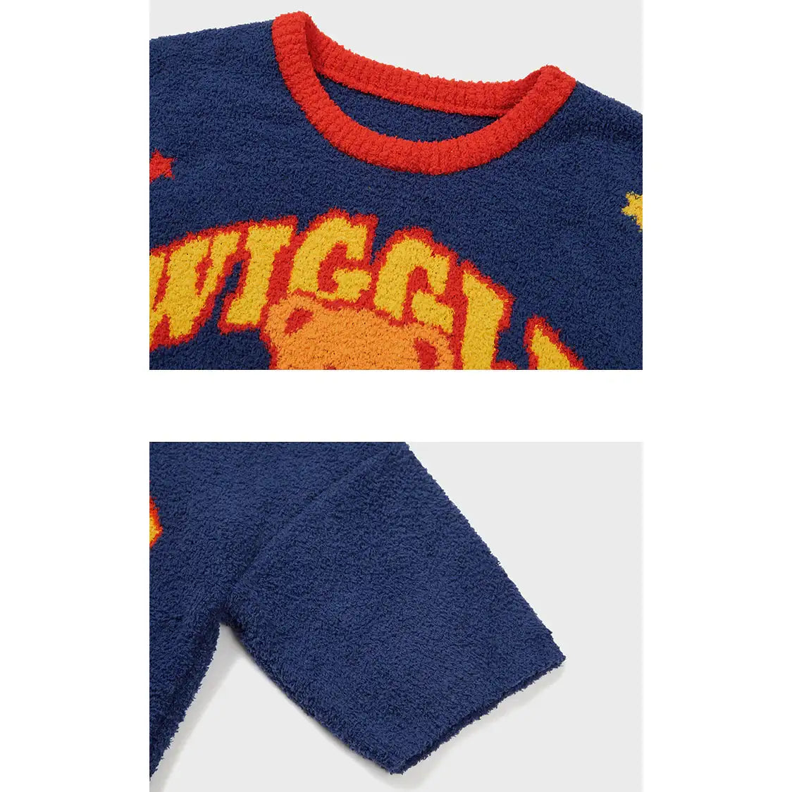 Wiggle Wiggle - Dreaming Wiggle Bear One Piece Pajamas - Wiggle Wiggle - Clothing - Harumio