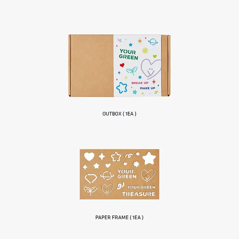 TREASURE - Your Green - Re-cycled DIY Card Wallet - TREASURE - Wallet - Harumio