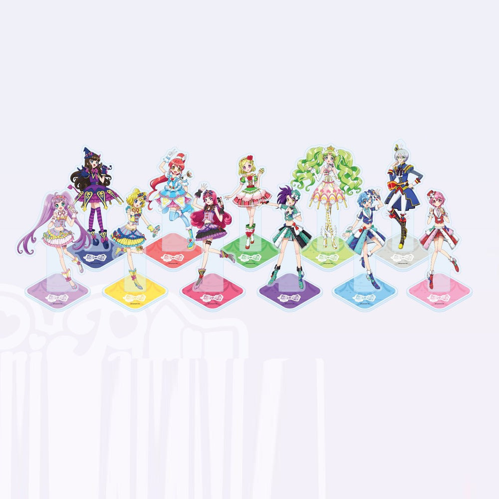 PriPara 10th Anniversary Pop-up - LD Acrylic Stand