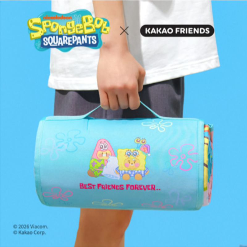 SpongeBob x Kakao Friends - Picnic Mat