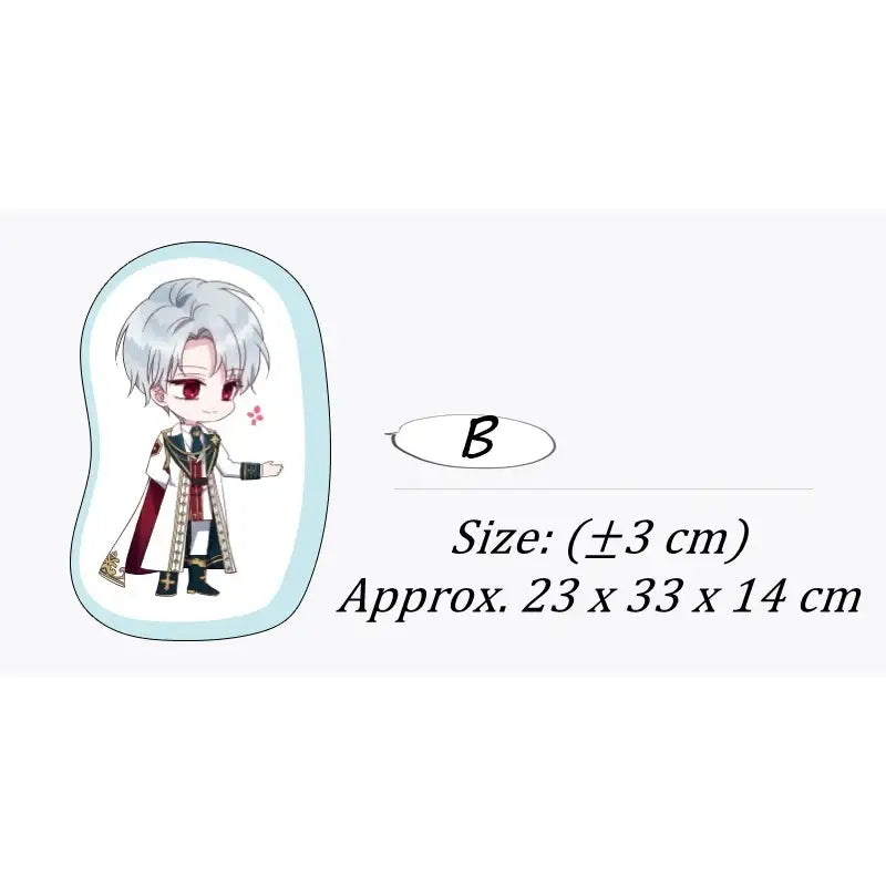 Seduce the Villain's Father - Shaped Cushion - Soone Content - Cushions - Harumio