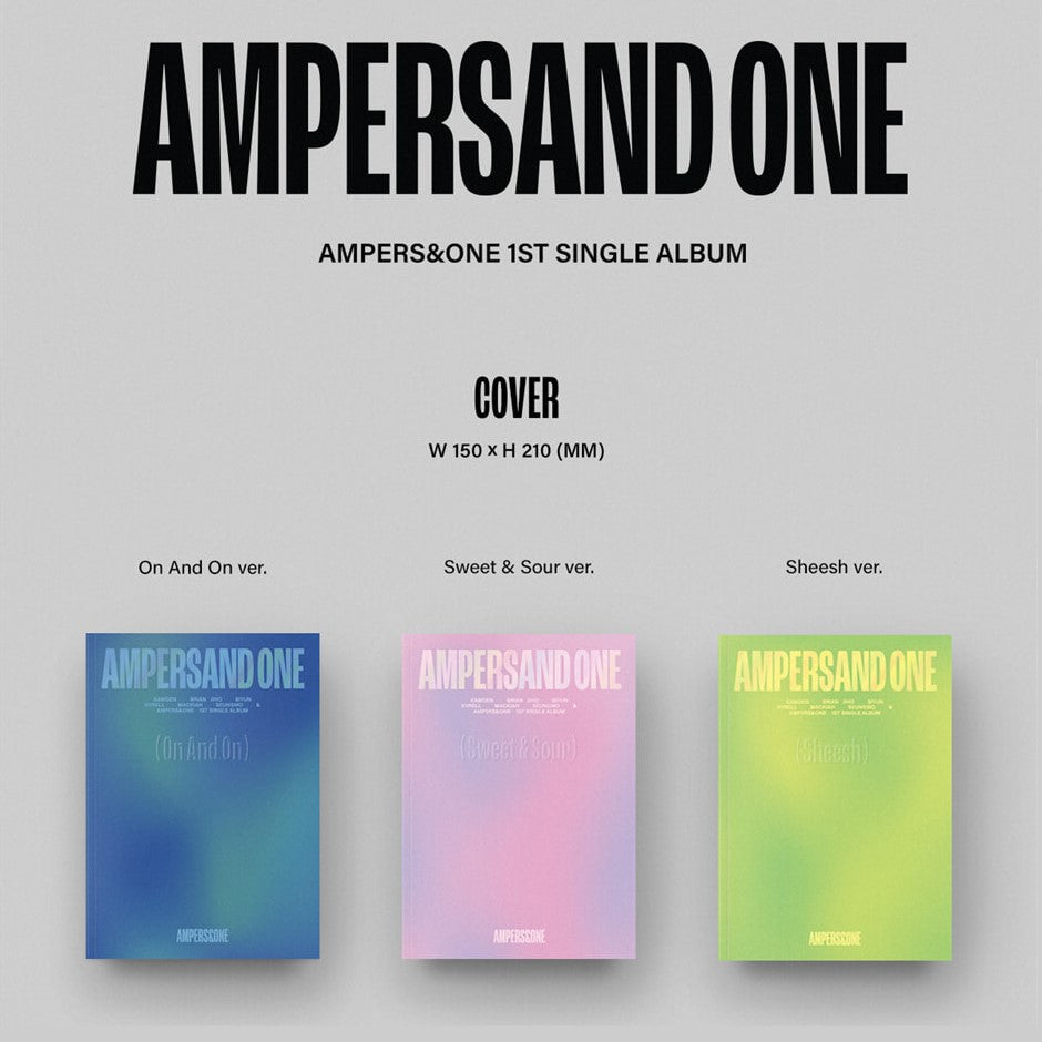 AMPERS&ONE - [ONE QUESTION] 1st Mini Album – kpopalbums.com