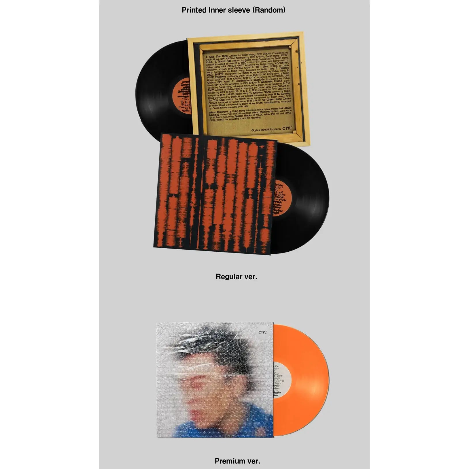 HONG DA BIN - Giggles (LP) - Stone Music Entertainment / City YL Co., Ltd. - Album - Harumio