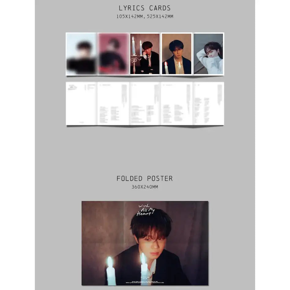 Ha Hyun-sang - With All My Heart : 4th EP Album - Ha Hyun-sang - Album - Harumio