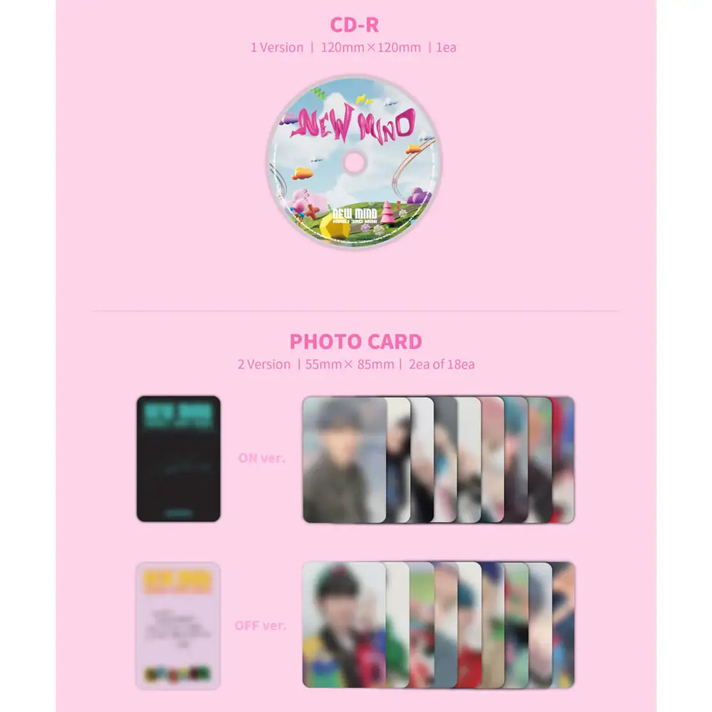 NINE.I - New Mind : 3rd Mini Album - NINE.I - Album - Harumio