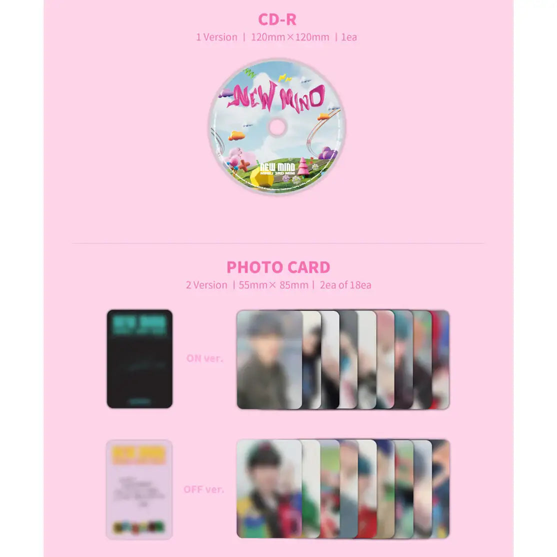 NINE.I - New Mind : 3rd Mini Album - NINE.I - Album - Harumio