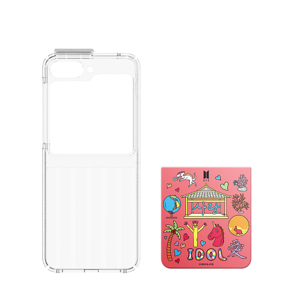 SLBS - BTS Music Theme IDOL Flip Suit Card Case Set