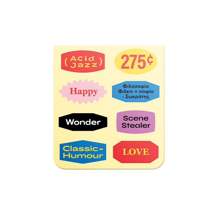 SLBS - 275C Yellow Flip Suit Card (Galaxy Z Flip5)