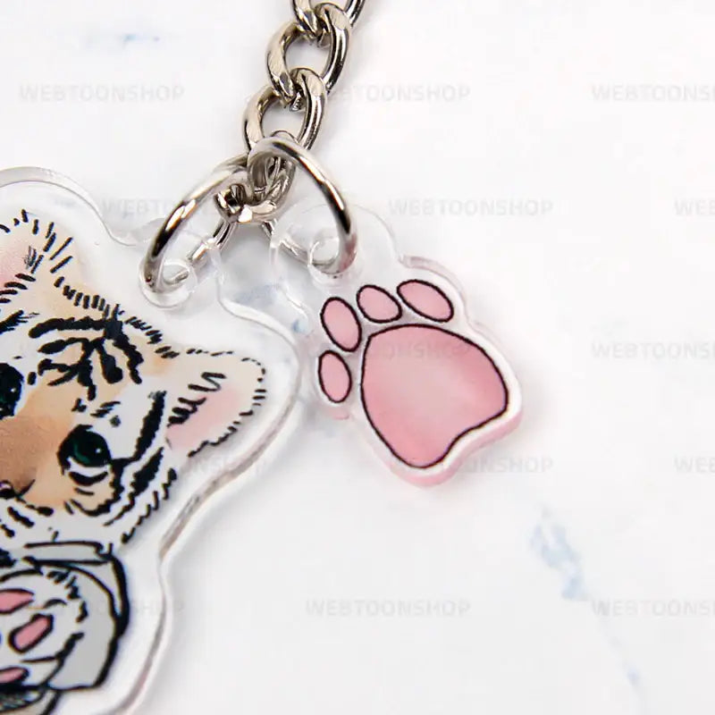 Tale of the Tiger Bride - Baby Jibeom Acrylic Keyring - Webtoon Shop - Acrylic Keyring - Harumio