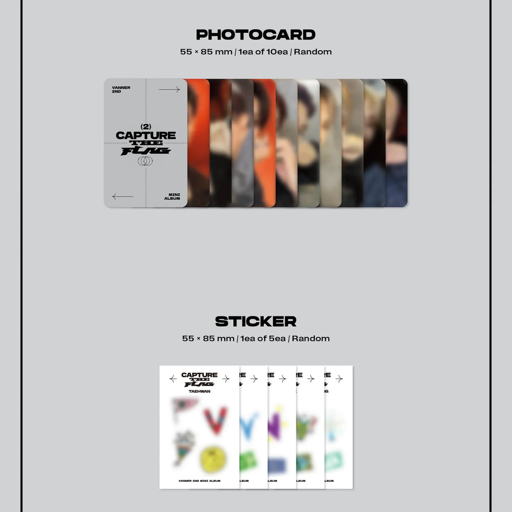 VANNER - Capture the Flag : 2nd Mini Album (PLVE version) - VANNER - Album - Harumio