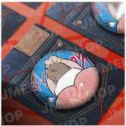 Red Thread Quest - Slap Cushion Can Badge