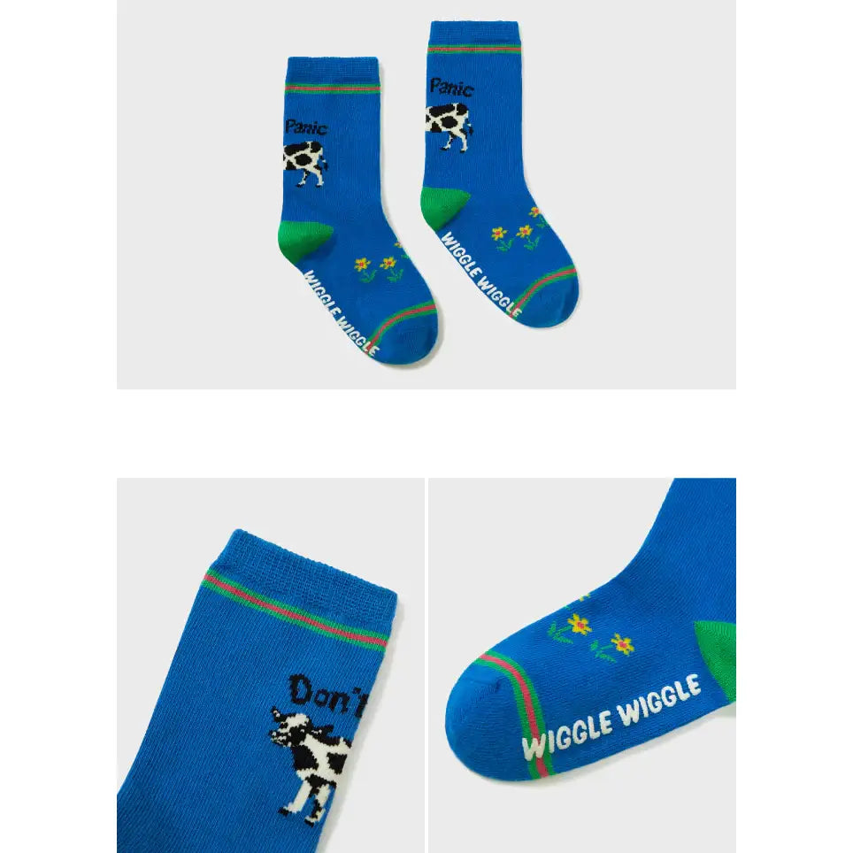 Wiggle Wiggle - Daily Kids Socks - Wiggle Wiggle - Home & Living, Accessories - Harumio