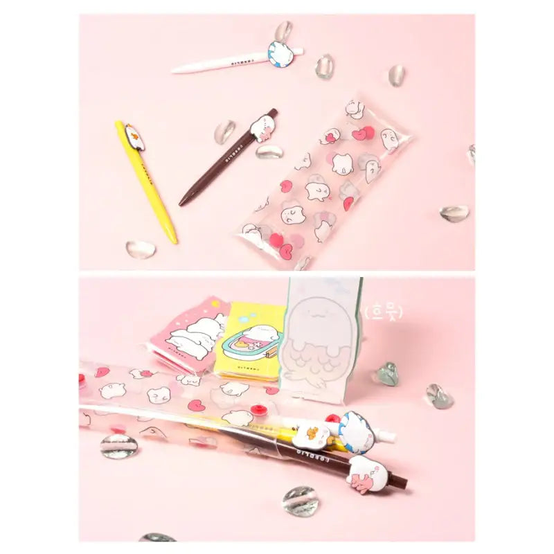 Anonymous - Transparent Pen Pouch - Soone Content - Pouches - Harumio
