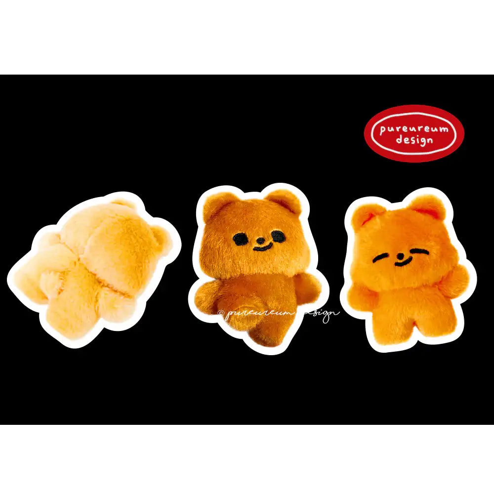 Pureureum Design - Cupid Bear Mini Doll Sculpture Sticker - Pureureum Design - Home & Living, Accessories - Harumio