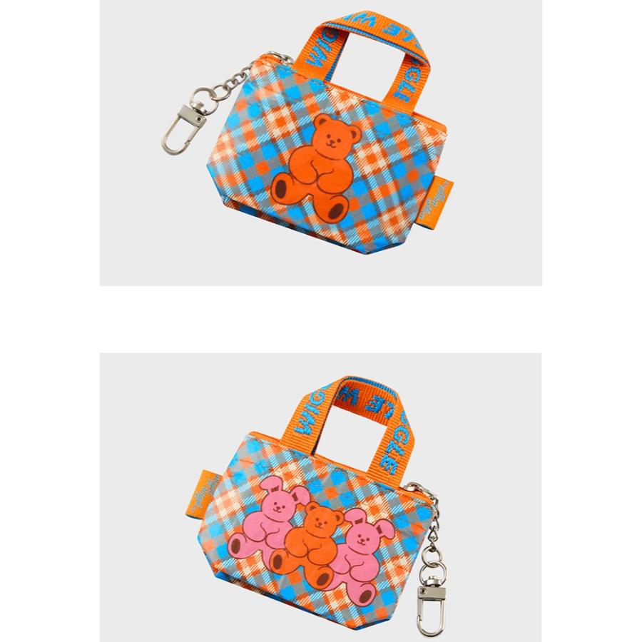 Wiggle Wiggle - Mini Tarpaulin Bag Keyring