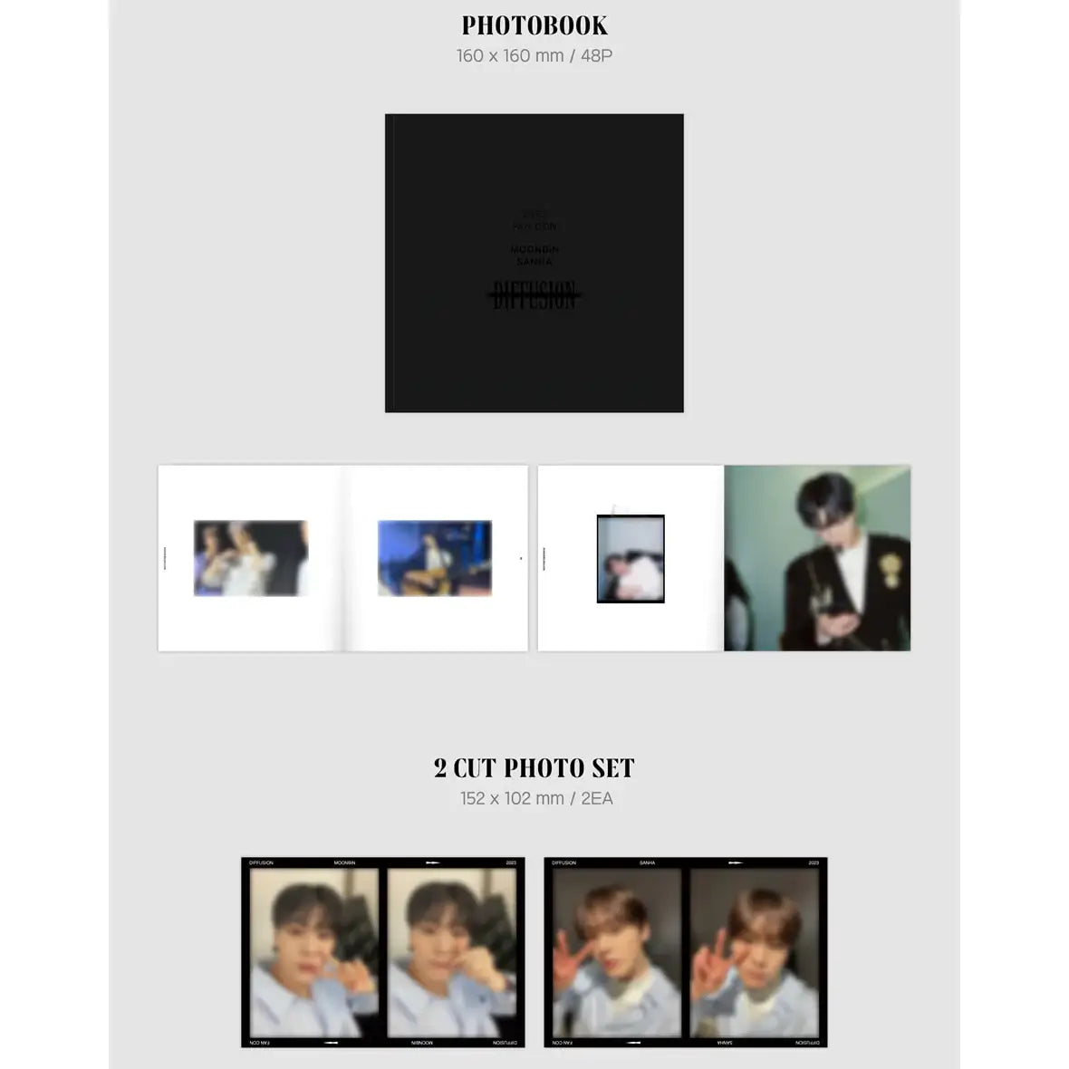 Moon Bin & San Ha (ASTRO) - 2023 FAN CON : Diffusion (USB ver.) - Moon Bin & San Ha (ASTRO) - Album - Harumio