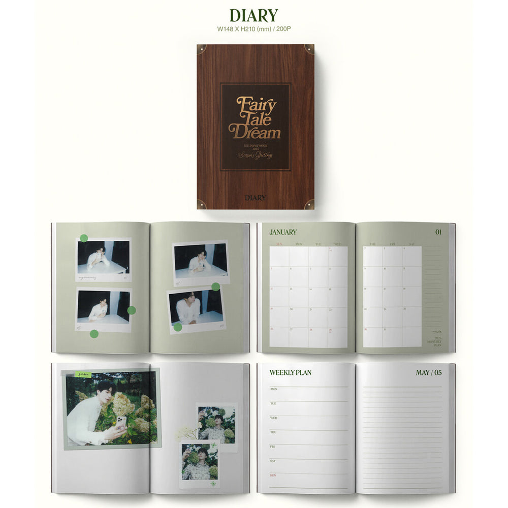 Lee Dong Wook - 2025 Season's Greetings (Fairy Tale Dream) - Starship Entertainment - Merchandise - Harumio