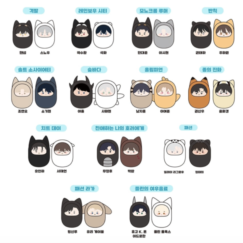 Noctea Pop Up - Forizz Doll Keyring