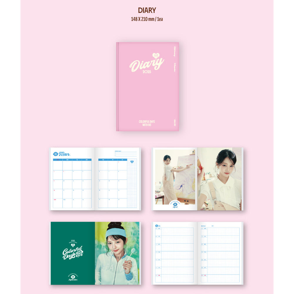 IVE - 2025 Season's Greetings (Colorful Days with IVE) - Starship Entertainment - Merchandise - Harumio