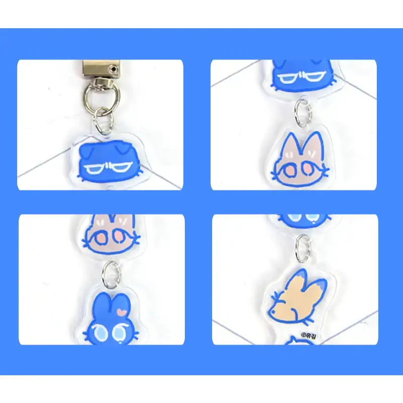 Love Contract Employee - Acrylic Keyring Charm - Webtoon Shop - Keyrings - Harumio