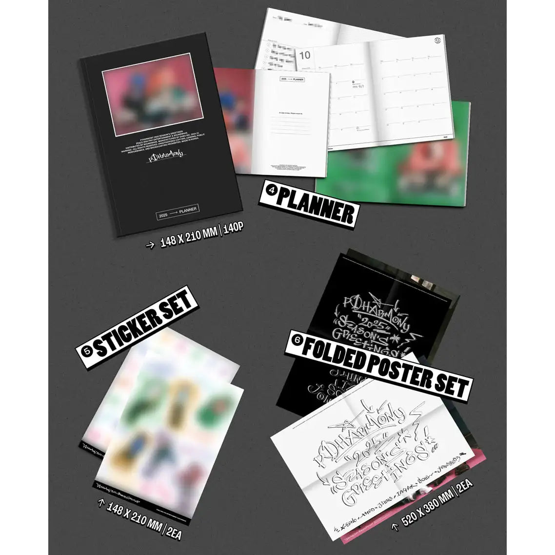 p1Harmony シーグリ 2025 P1Harmony 2025 SEASON'S GREETINGS ➠PRE-ORDER SALES OPEN 2024.11