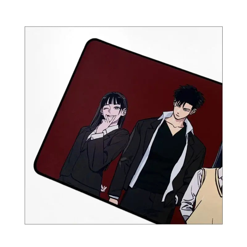 Girl's Trial - Long Mouse Pad - ARTRANK - Mouse Pad - Harumio