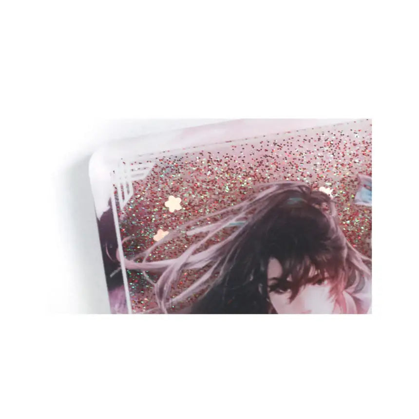 Return of the Blossoming Blade - Glitter Acrylic Block - Return of the Blossoming Blade - Water Glitter - Harumio
