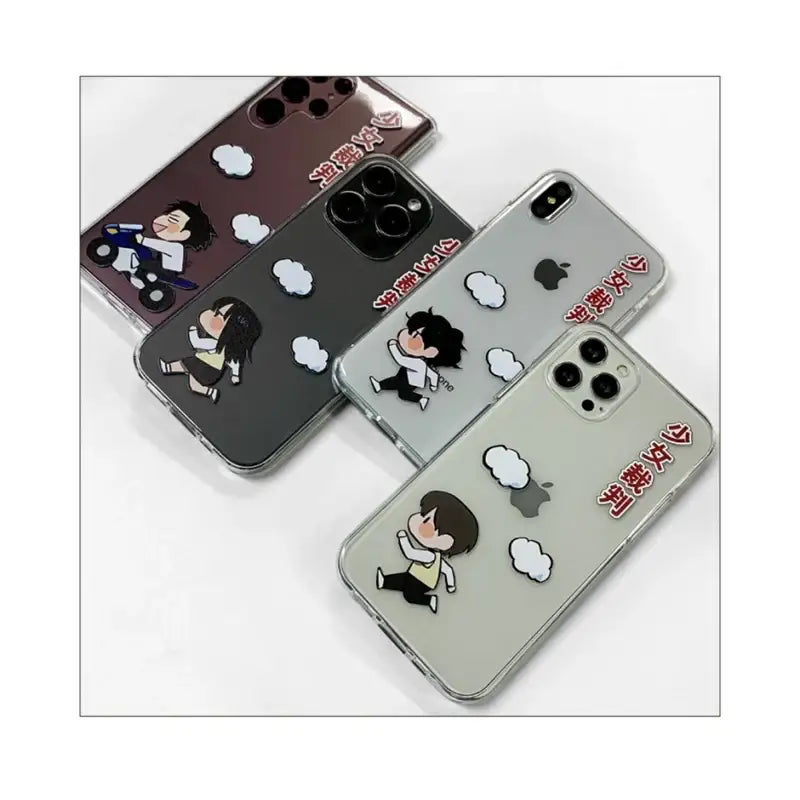 Girl's Trial - Character Jelly iPhone Case - ARTRANK - iPhone case - Harumio