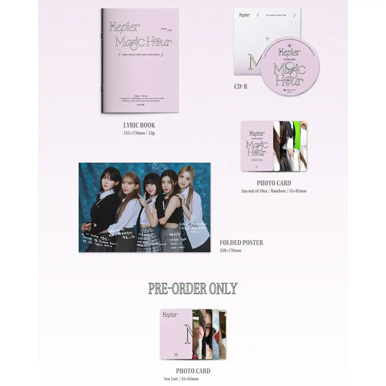 KEP1ER - Magic Hour : 5th Mini Album (Unit Version) - KEP1ER - Album - Harumio