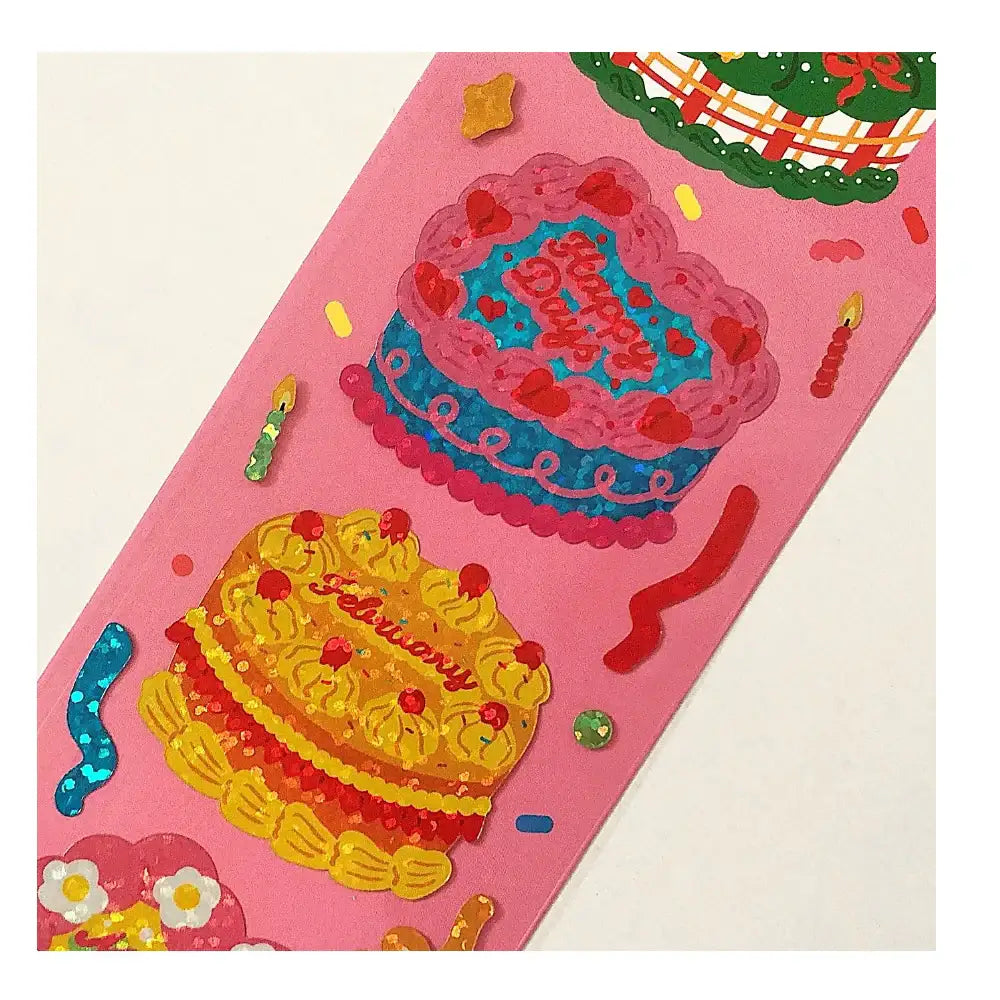 Pureureum Design - Calendar Cake Part 1 Hologram Sticker - Pureureum Design - Home & Living, Accessories - Harumio