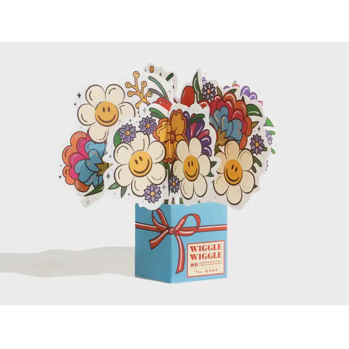 Wiggle Wiggle - Blooming Flowers Pop-up Card - Wiggle Wiggle - Home & Living, Accessories - Harumio