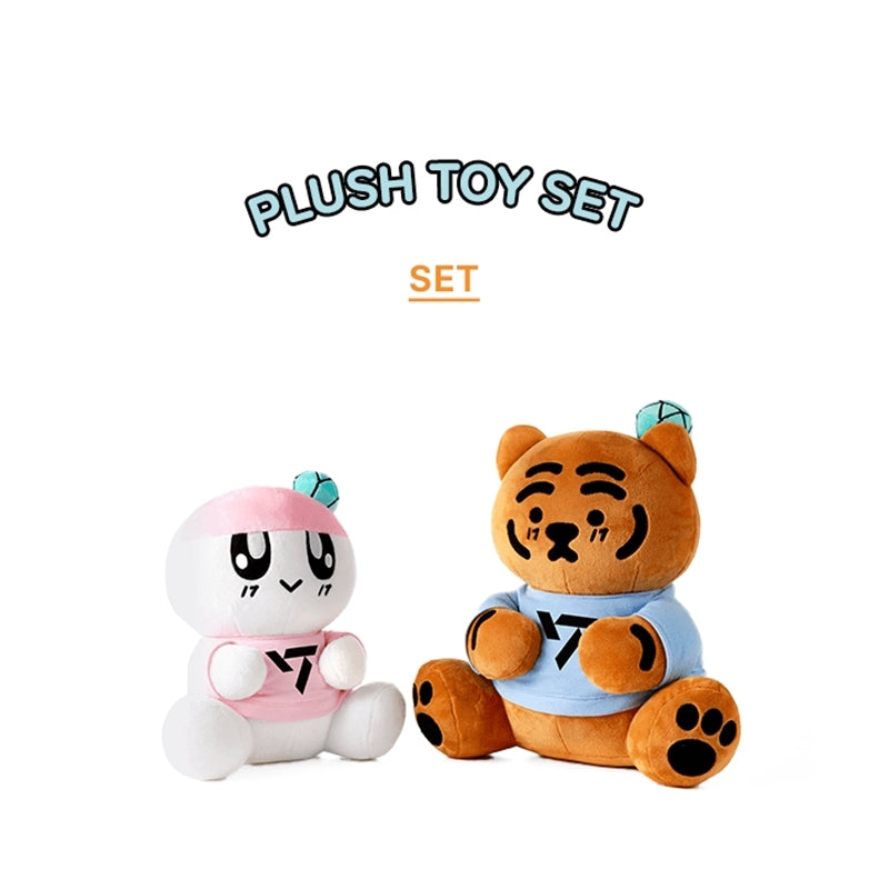 Seventeen - Bongbongee X Muzik Tiger - Plush Toy Set