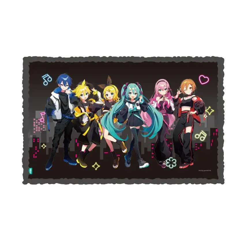 Hatsune Miku - Piapro Characters WE!FLASH Fleece Blanket - Hatsune Miku - Fleece Blanket - Harumio