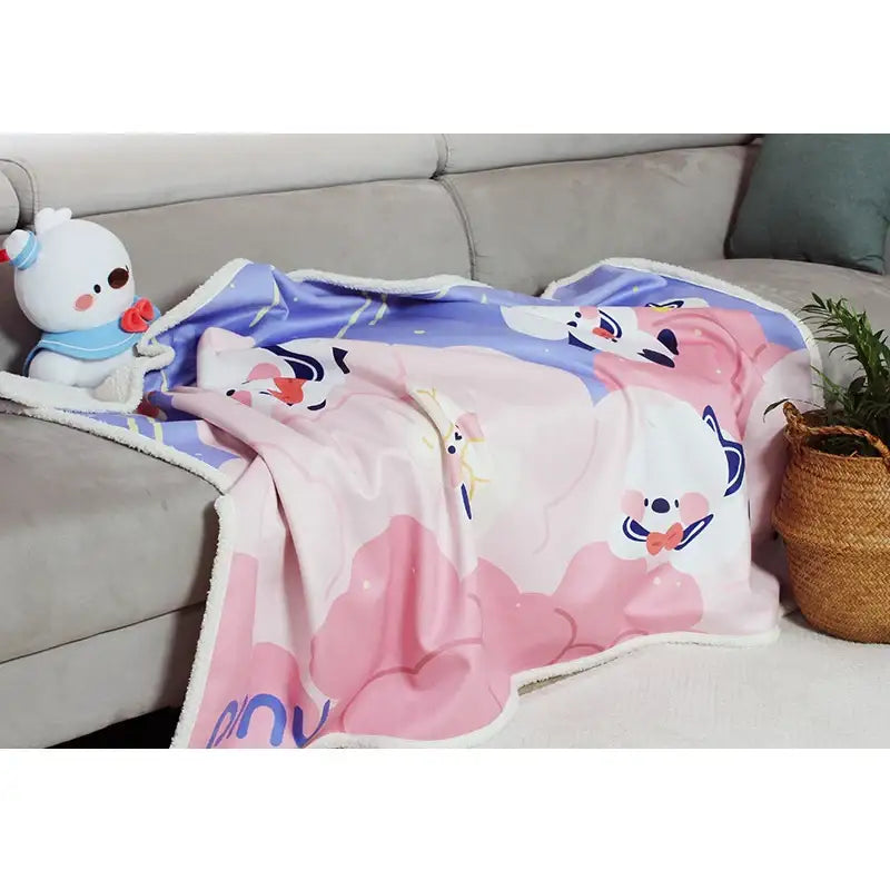 Pinu - Large Knee Blanket - Soone Content - Blankets - Harumio