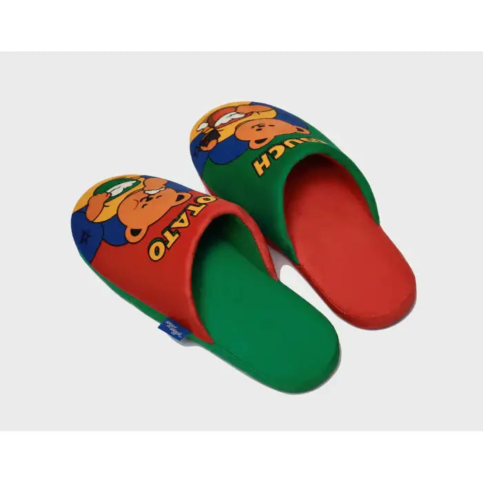Wiggle Wiggle - Couch Potato Home Slippers - Wiggle Wiggle - Slippers - Harumio
