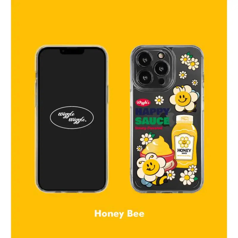 Wiggle Wiggle - iPhone Transparent Case 4 - Wiggle Wiggle - Phone Case - Harumio