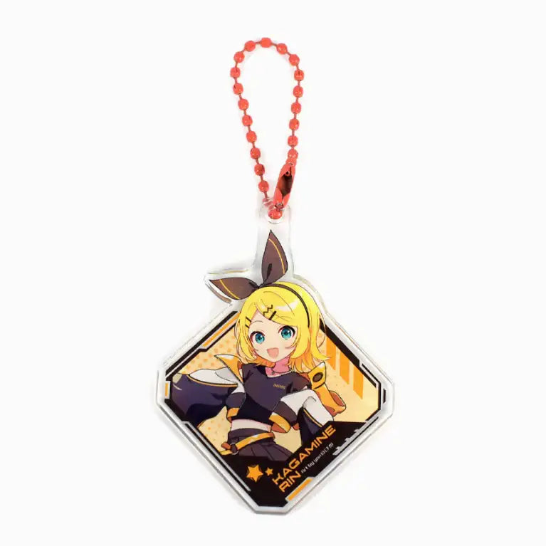 Hatsune Miku - Piapro Characters WE!FLASH Acrylic Keyring - Hatsune Miku - Acrylic Keyring - Harumio