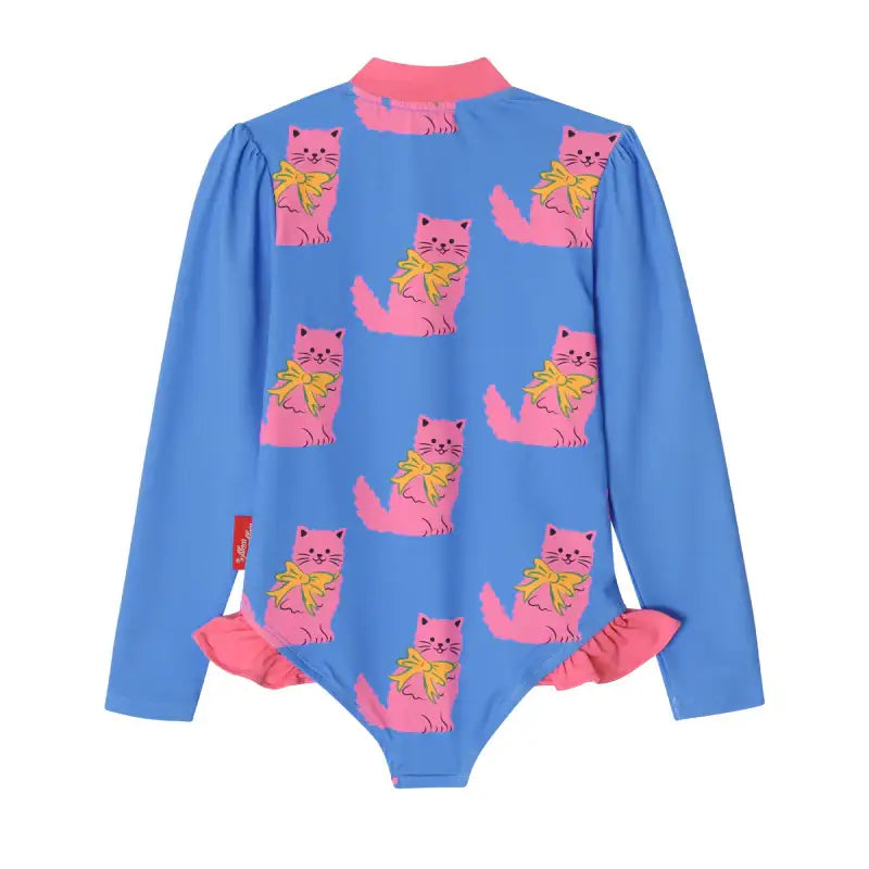 Wiggle Wiggle x Childy - Zip Up Dress Swimsuit Set - Wiggle Wiggle - Swimwear - Harumio
