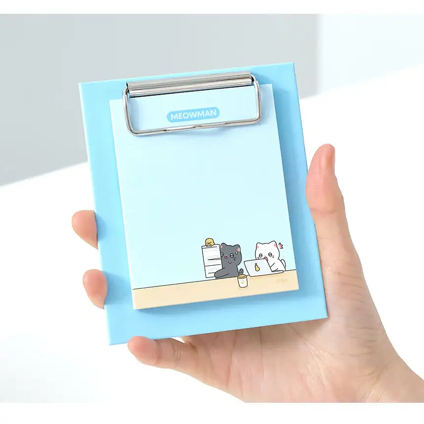 Meow Man - Mini Clipboard - Webtoon Friends - Home & Living, Accessories - Harumio