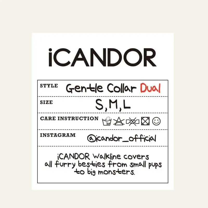DOD X iCANDOR - Gentle Collar Dual_DOD - iCANDOR - Pet Collars - Harumio
